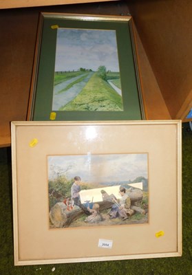 Lot 2054 - After Myles Birket Foster. The Way Down to the...