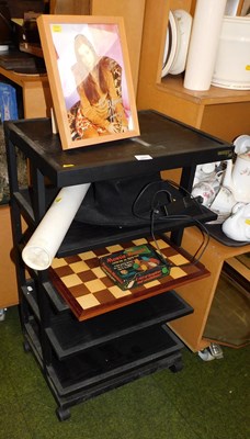 Lot 2007 - A Target Audio Products black ash five-tier...