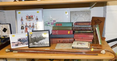 Lot 2088 - Various books, to include some 19thC leather...