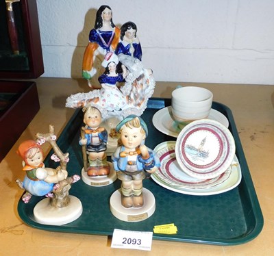 Lot 2093 - Three Goebel Hummel figures, to include Little...