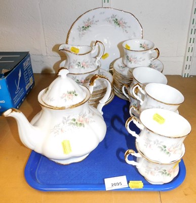 Lot 2095 - A Paragon Affection pattern part tea service,...