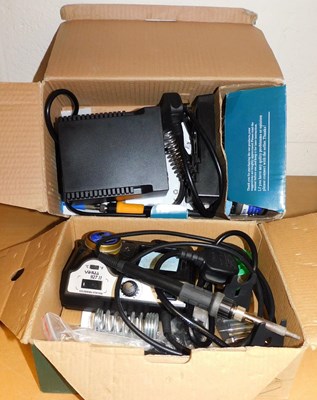 Lot 2096 - A Yihua 927 II soldering machine, and another,...