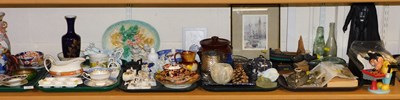 Lot 2103 - General household effects, to include a pair...