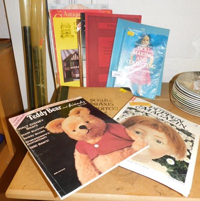 Lot 2108 - Various books and pamphlets relating to toys,...