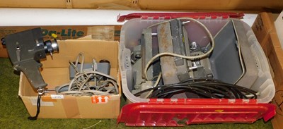 Lot 2125 - Camera equipment, to include projector screen,...