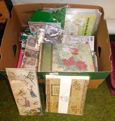 Lot 2127 - A group of decoupage and card making related...