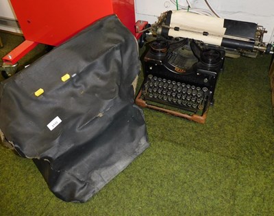 Lot 2132 - A Royal typewriter, with outer case.