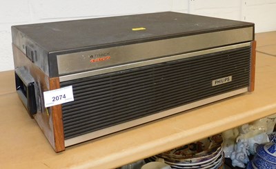 Lot 2074 - A Philips four track player, 4307.