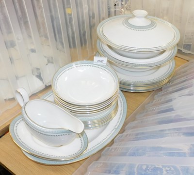 Lot 2167 - A Royal Doulton Berkshire pattern part dinner...