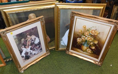 Lot 2184 - Various pictures, prints, etc., to include...