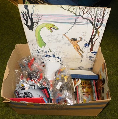 Lot 2189 - Toys, to include parts to make a King Steerer...