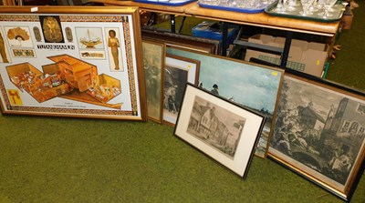 Lot 2151 - Various pictures and prints etc, to include...