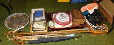 Lot 2227 - General household effects, to include a Singer...
