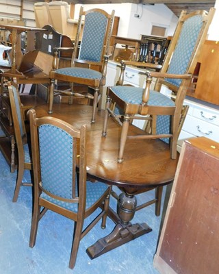 Lot 1006 - A Nathan oak extending dining table, on a...