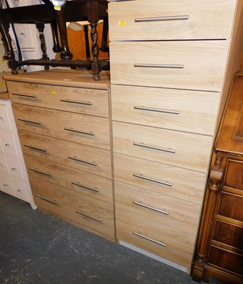 Lot 1047 - A contemporary five drawer chest, with a...