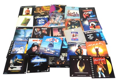 Lot 632 - A collection of movie theme records, to...