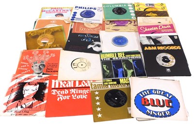 Lot 635 - A group of 45 rpm records, mixed genres, from...