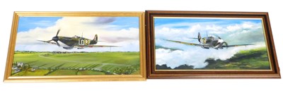 Lot 717 - John Brookes (20thC School). Two aviation...
