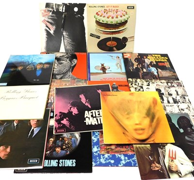 Lot 680 - A collection of rock records, including...
