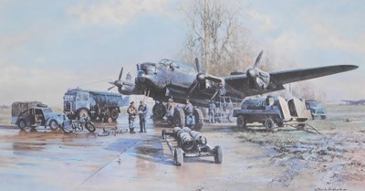Lot 691 - David Shepherd. Winter of 43, Somewhere in...