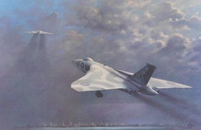 Lot 692 - After Geoffrey E Lea. Vulcan Scramble 50...