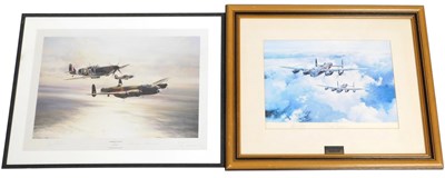 Lot 687 - Robert Taylor. Memorial Flight, print, signed...