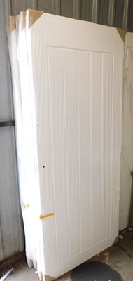 Lot 1109 - Five white painted internal doors.