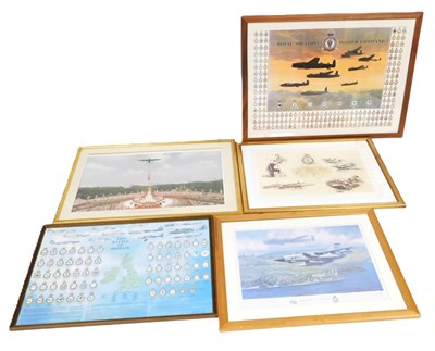 Lot 702 - RAF interest. A group of prints, to include...