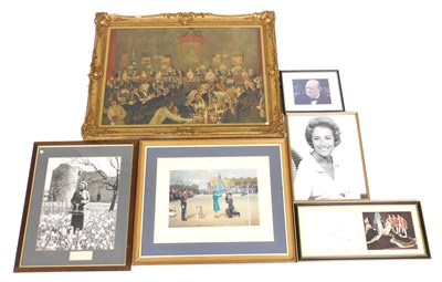 Lot 710 - After Frank Wootton. Her Majesty The Queen's...