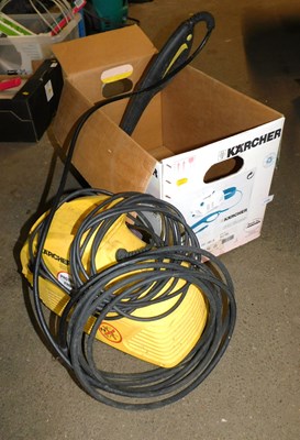 Lot 1120 - A Karcher 332 power washer, boxed.