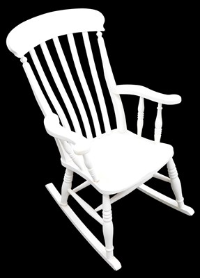 Lot 764 - A Victorian style lath back grandfather...