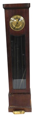 Lot 771 - A 1930s German mahogany longcase clock, with a...