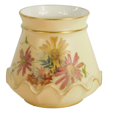 Lot 70 - A Royal Worcester blush porcelain vase, circa...