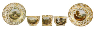 Lot 43 - An early 19thC Crown Derby porcelain coffee...