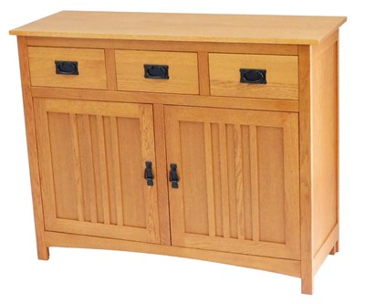 Lot 837 - A Corndell Furniture light oak sideboard, with...