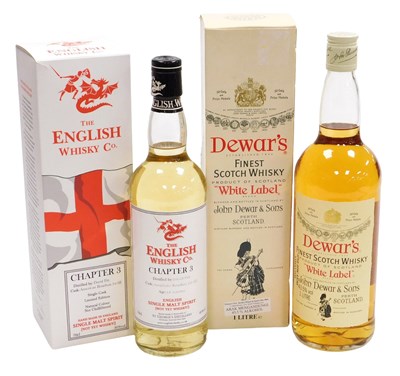 Lot 127 - A bottle of Dewar's Finest Scotch whisky, 1L,...