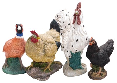 Lot 138 - An A Bit Quackers plaster figure of a spotted...
