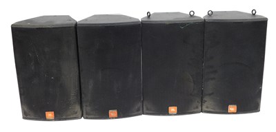 Lot 335 - A set of four JBL Sound Power SP215-9 stage...