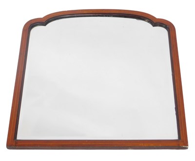 Lot 381 - An Edwardian mahogany and boxwood strung wall...