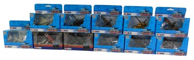 Lot 146 - Corgi diecast metal planes, including a...