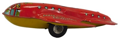 Lot 150 - A Dan Dare tinplate clockwork SS Eagle Earth...