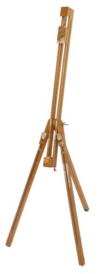 Lot 171 - A beech artist's easel.