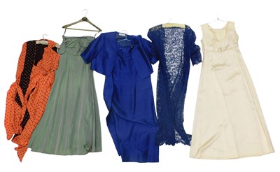 Lot 105 - A collection of vintage dresses, comprising a...