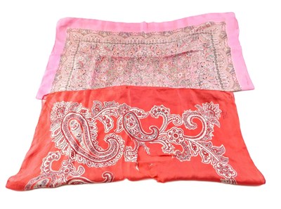 Lot 110 - Two Liberty silk headscarves, comprising a...