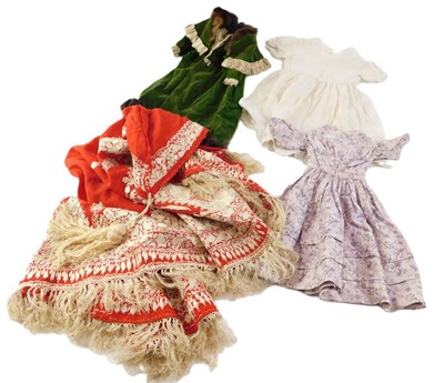 Lot 113 - Four items of 20thC clothing, comprising a...
