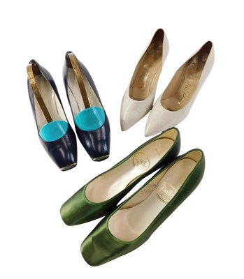 Lot 125 - Three pairs of ladies evening...