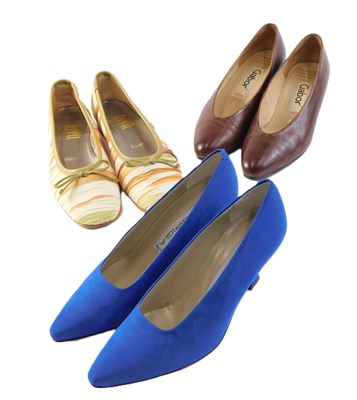 Lot 127 - Three pairs of ladies designer...