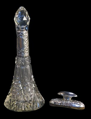 Lot 263 - A late Victorian silver mounted nail...