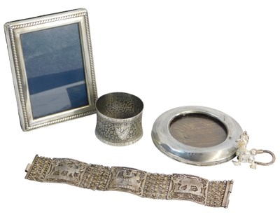Lot 268 - An Elizabeth II silver photograph frame, of...