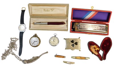 Lot 288 - Miscellaneous items, to include a Parker 51...
